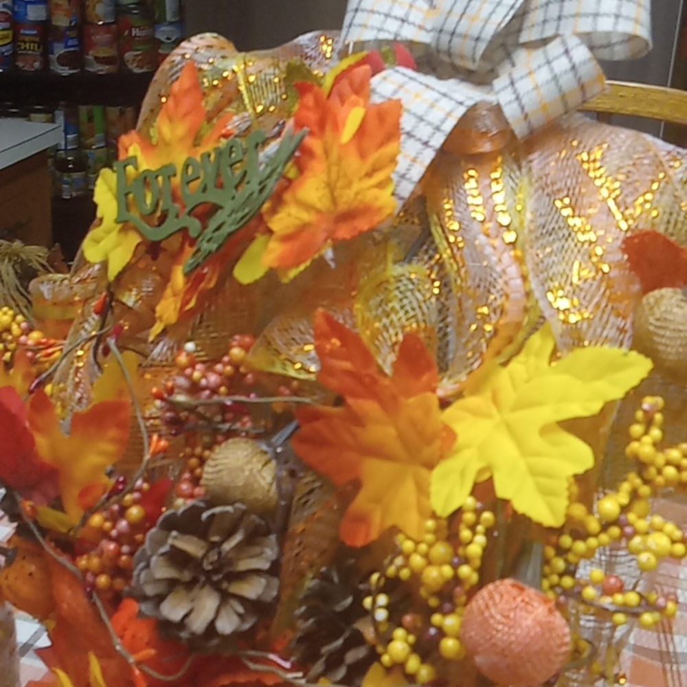 Fall wreath - Picture 4 of 4
